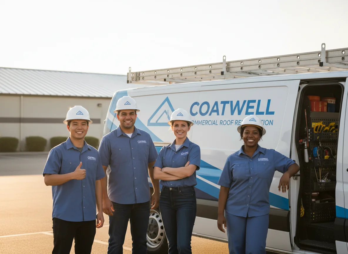 Commercial roof coating company in Grubville, MO